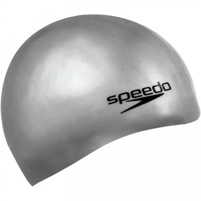 Шапка для плавання Speedo SILC MOUD CAP AU сріблястий Уні OSFM 8-709849086 фото
