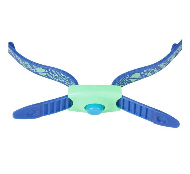 Окуляри для плавання Speedo ILLUSION 3D PRT JU синій, зелений дит OSFM 8-11597C620 фото