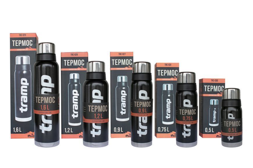 Термос TRAMP Expedition Line 0,5 л Чорний TRC-030-black фото