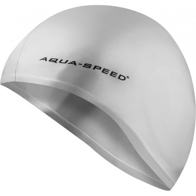 Шапка для плавання Aqua Speed ​​EAR CAP 5875 сріблястий Уні OSFM 128-26 фото