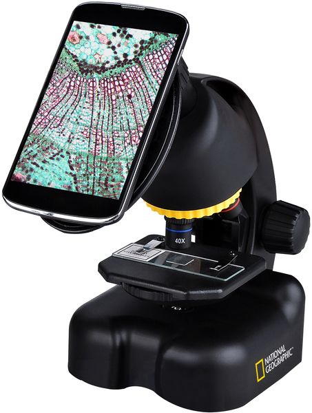 Мікроскоп National Geographic Junior 40x-640x + Телескоп 50/360 з кейсом (9118200) 926260 фото