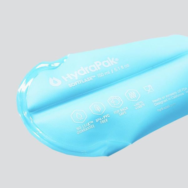 М'яка пляшка HydraPak 150ml Sofflask Malibu Blue B200HP фото
