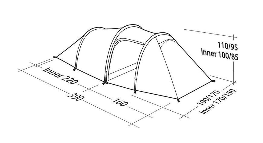 Намет Robens Tent Pioneer 3EX 130275 фото