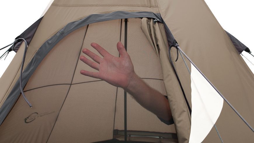 Намет восьмимісний Easy Camp Moonlight Tipi Grey (120381) 929575 фото