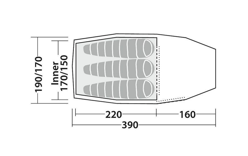 Намет Robens Tent Pioneer 3EX 130275 фото