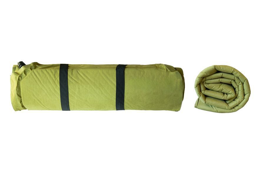 Килимок самонадувний Tramp Comfort Double олива 185x127x5см TRI-011 фото