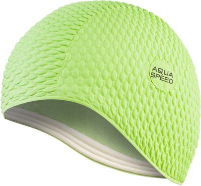 Шапка для плавання Aqua Speed ​​BOMBASTIC 104-11 світло-зелений Жін OSFM 104-11 фото