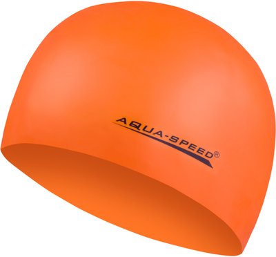 Шапка для плавання Aqua Speed ​​MEGA 100-75 помаранчевий Уні OSFM 100-75 фото