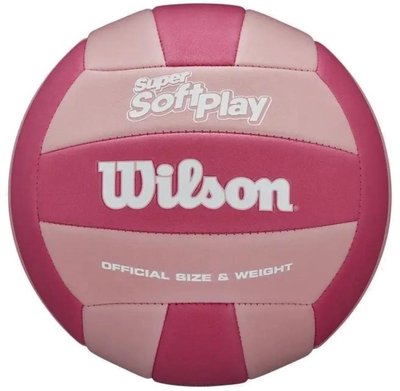 М'яч волейбольний Wilson SUPER SOFT PLAY Pink WV4006002XBOF фото
