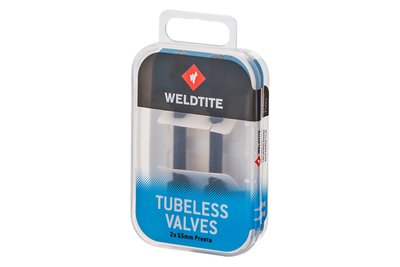 Вентиль Weldtite 05050 TUBELESS VALVE KIT для безкамерних ободів, 55мм, (2шт) NIP-53-09 фото