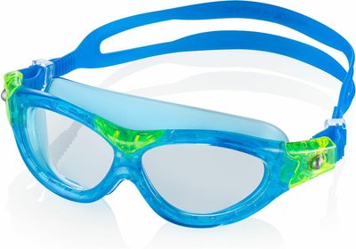 Окуляри для плавання Aqua Speed MARIN KID 9020 блакитний, зелений дит OSFM 215-02 фото