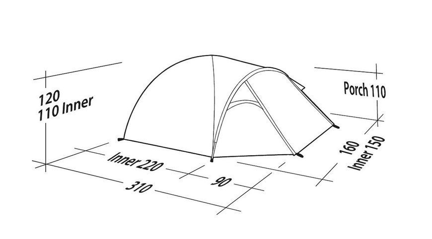 Намет Robens Tent Tor 3 130249 фото