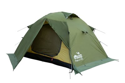 Палатка Tramp Peak 2 (V2) Зеленый TRT-025-green фото