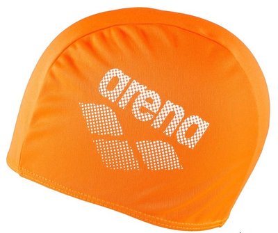 Шапка для плавания Arena POLYESTER II оранжевый Уни OSFM 002467-300 фото