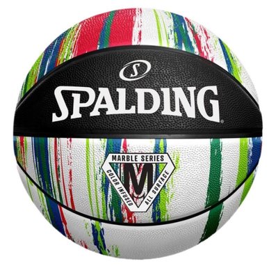 Мяч баскетбольный Spalding Marble Ball черный, би 84404Z фото