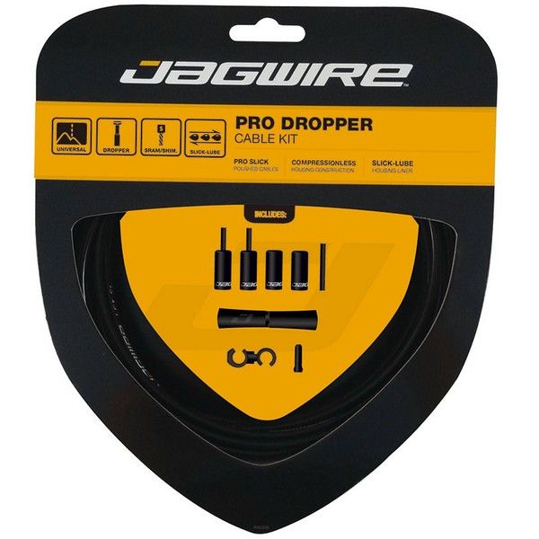 Комплект JAGWIRE Pro Dropper Kit PCK600 для подседельных штырей с дроппером, black DSE-33-84 фото