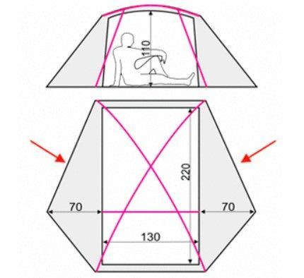 Намет Terra Incognita Adria 2 Alu 4823081505488 фото
