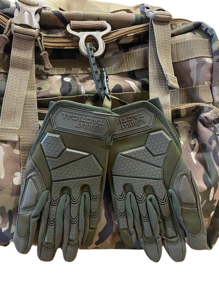 Рукавички тактичні KOMBAT UK Alpha Tactical Gloves kb-atg-olgr-s фото