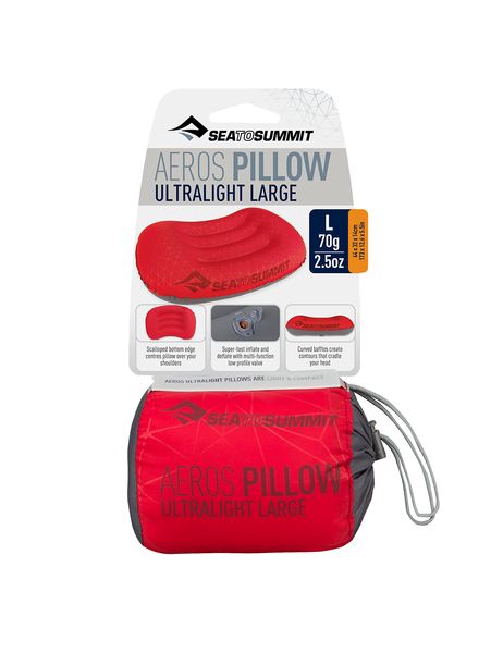 Подушка Sea To Summit Aeros Ultralight Pillow Large STS APILULLAQ фото