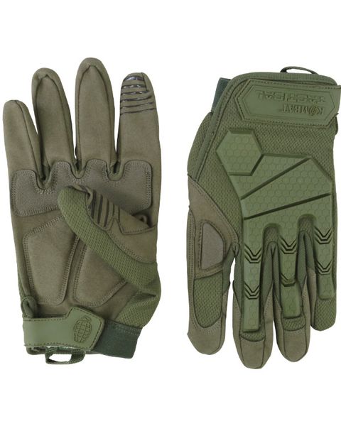 Рукавички тактичні KOMBAT UK Alpha Tactical Gloves kb-atg-olgr-s фото
