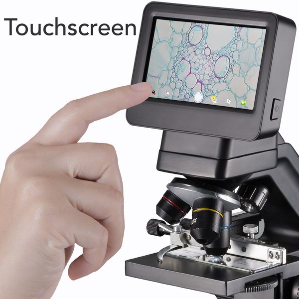 Мікроскоп Bresser Biolux LCD Touch 5MP HDMI 30x-1200x (5201020) 928558 фото