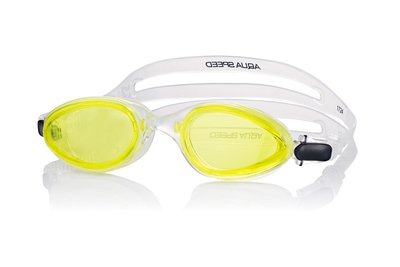 Окуляри для плавання Aqua Speed SONIC JR 074-14 прозорий, жовтий дит OSFM 074-14 фото