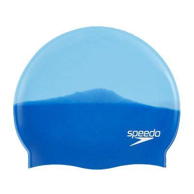 Шапка для плавания Speedo MULTI COLOUR SILC CAP AU синий Уни OSFM 8-06169B958 фото