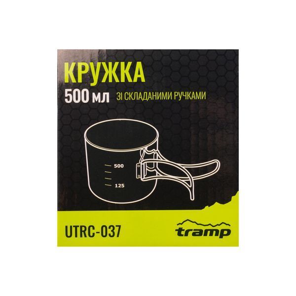 Кружка со складными ручками Tramp 500 мл UTRC-037-metal фото