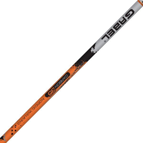 Палиці для скандинавської ходьби Gabel X-1.35 Black/Orange 105 (7008361141050) DAS301688 фото