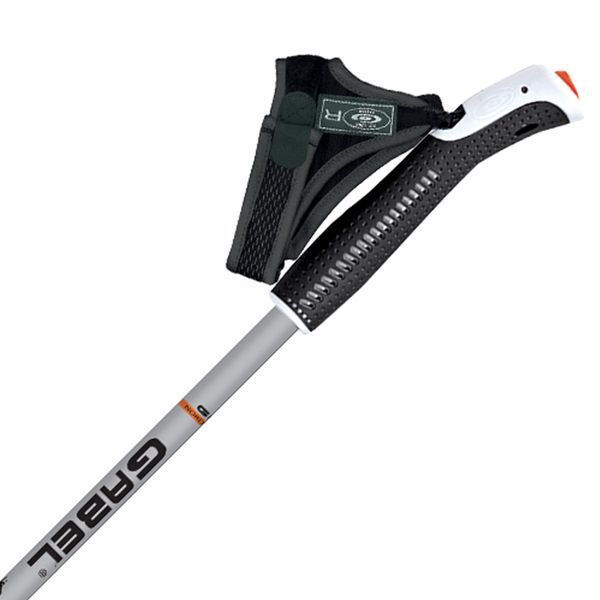 Палиці для скандинавської ходьби Gabel X-1.35 Black/Orange 105 (7008361141050) DAS301688 фото
