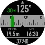 Часы для дайвинга Garmin Descent Mk1. Навигационные датчики